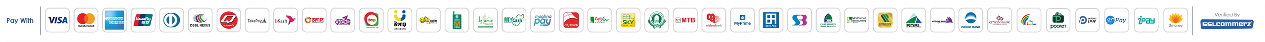 SSLCommerz Secured Payment Gateway